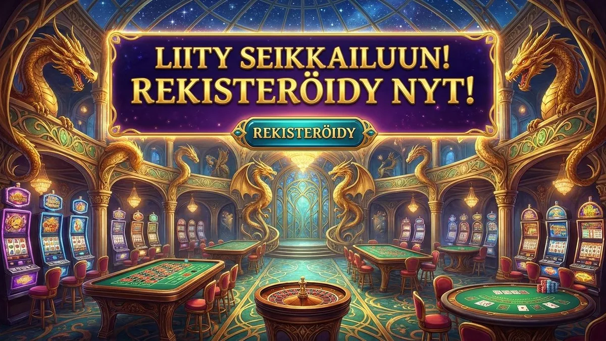 Rekisteröidy bonuksen kanssa